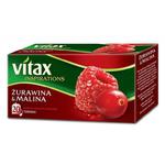 Herbata eksp. VITAX INS. Żurawina malina op.20 w sklepie internetowym Biurowe-zakupy.pl