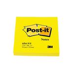 Karteczki POST-IT 76x76 neon 76x76 654-NY - żółty w sklepie internetowym Biurowe-zakupy.pl