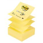 Karteczki POST-IT 3M Z-notes 76x76 R-330 żółty w sklepie internetowym Biurowe-zakupy.pl