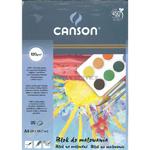 Blok do malowania CANSON A4 120g. - biały w sklepie internetowym Biurowe-zakupy.pl