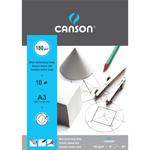 Blok techniczny CANSON A3 biały w sklepie internetowym Biurowe-zakupy.pl