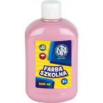 Farba plakatowa ASTRA 500ml. - j.różowa w sklepie internetowym Biurowe-zakupy.pl