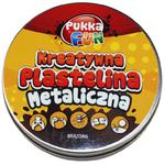 Plastelina PUKKA PAD metaliczna 60g - brązowa w sklepie internetowym Biurowe-zakupy.pl