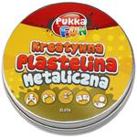 Plastelina PUKKA PAD metaliczna 60g - złota w sklepie internetowym Biurowe-zakupy.pl