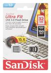 Sandisk Flashdrive Ultra Fit 32GB USB 3.0 srebrny w sklepie internetowym Biurowe-zakupy.pl