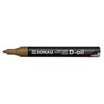 Marker DONAU D-oil olejowy 2,8mm gruby - złoty w sklepie internetowym Biurowe-zakupy.pl