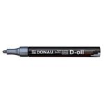Marker DONAU D-oil olejowy 2,8mm gruby - srebrny w sklepie internetowym Biurowe-zakupy.pl