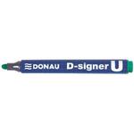 Marker DONAU perm. D-Singer U okr. - zielony w sklepie internetowym Biurowe-zakupy.pl