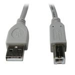 Kabel GEMBIRD CCP-USB2-AMBM-6G (USB 2.0 typu A M - USB 2.0 typu B M; 1,8m; kolor szary) w sklepie internetowym Biurowe-zakupy.pl