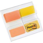 Zakładki indeksujące POST-IT do archiwizacji (686-OY), PP, silne, 38x25,4mm, 2x8 kart., mix kolorów w sklepie internetowym Biurowe-zakupy.pl