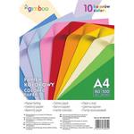 Papier kolorowy GIMBOO A4 100 arkuszy 80gsm 10 kolorów neonowych w sklepie internetowym Biurowe-zakupy.pl