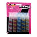 Klej brokatowy NOSTER RAINBOW 20ml. op.5 w sklepie internetowym Biurowe-zakupy.pl