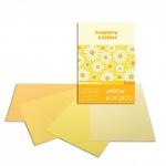 Blok techniczny HAPPY COLOR A5 Deco 5 kol. - yellow w sklepie internetowym Biurowe-zakupy.pl