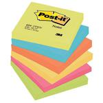 Karteczki samop. POST-IT 654-TFEN, 76x76mm, 6x100 kart., paleta energetyczna w sklepie internetowym Biurowe-zakupy.pl