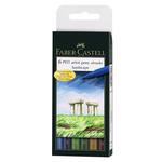 Cienkopis FABER-CASTELL LANDSCAPE 6 kol. FC167105 w sklepie internetowym Biurowe-zakupy.pl