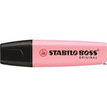 Zakreślacz STABILO BOSS pastelowy różowy 70129 w sklepie internetowym Biurowe-zakupy.pl