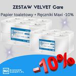 Papier toaletowy + Ręcznik VELVET Care Maxi Papier toaletowy + Ręcznik VELVET Care Maxi w sklepie internetowym Biurowe-zakupy.pl