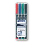 Foliopis STAEDTLER Lumocolor 317WP4 kpl.4szt. w sklepie internetowym Biurowe-zakupy.pl