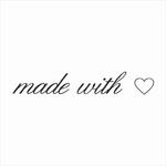 066 Stempel - made with love 1 w sklepie internetowym CraftyMoly