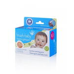 BRUSH-BABY Teething Wipes - gaziki higieniczne z rumiankiem (0-16 miesięcy) (20 szt.) w sklepie internetowym Estetic Dent