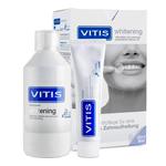 VITIS Whitening zestaw 2w1 - pasta do zębów i płyn do płukania o działaniu wybielającym w sklepie internetowym Estetic Dent