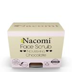 Nacomi Face Scrub peeling odżywczy do twarzy i ust o zapachu czekolady 80g w sklepie internetowym Estetic Dent