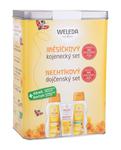 Weleda Calendula Oil Baby Set Olejek do ciała 200ml Olejek dla karmiących 200ml + Krem na odparzenia 75ml + Płyn do kąpieli 200ml (K) (P2) w sklepie internetowym Estetic Dent