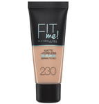 Maybelline 230 Natural Buff Matte + Poreless Fit Me! Podkład 30ml (W) (P2) w sklepie internetowym Estetic Dent