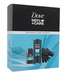 Dove Care Makes A Man Stronger Men + Care Żel pod prysznic 250ml Żel pod prysznic 250ml + antyperspirant 50ml + rękawice (M) Uszkodzone pudełko (P2) w sklepie internetowym Estetic Dent