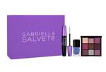 Gabriella Salvete Black Gift Set Violet Tusz do rzęs 11ml Tusz do rzęs 11ml + paletka cieni do powiek 9g + lakier do paznokci 11ml (W) (P2) w sklepie internetowym Estetic Dent