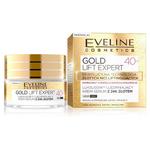 Eveline Cosmetics Gold Lift Expert 40+ luksusowy ujędrniający krem-serum z 24k złotem dzień/noc 50ml (P1) w sklepie internetowym Estetic Dent