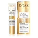 Eveline Cosmetics Gold Revita Expert luksusowy złoty krem-żel ujędrniający pod oczy i na powieki 30+/40+ 15ml (P1) w sklepie internetowym Estetic Dent