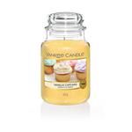 Yankee Candle Świeca zapachowa duży słój Vanilla Cupcake 623g (P1) w sklepie internetowym Estetic Dent