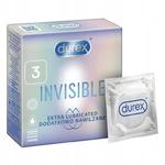 Durex Durex prezerwatywy Invisible dodatkowo nawilżane 3 szt cienkie (P1) w sklepie internetowym Estetic Dent
