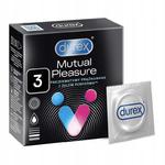 Durex Mutual Pleasure prezerwatywy z wypustkami 3 szt prążki opóźniające (P1) w sklepie internetowym Estetic Dent