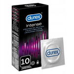 Durex Durex prezerwatywy Intense 10 szt z wypustkami prążkami żel stymulujący (P1) w sklepie internetowym Estetic Dent