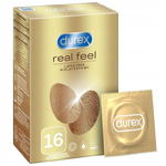 Durex Durex prezerwatywy bez lateksu Real Feel 16 szt bezlateksowe (P1) w sklepie internetowym Estetic Dent
