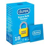 Durex Durex prezerwatywy Extra Safe 18 szt grubsze nawilżane (P1) w sklepie internetowym Estetic Dent