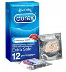 Durex Durex prezerwatywy Extra Safe Emoji 12 szt grubsze nawilżane (P1) w sklepie internetowym Estetic Dent