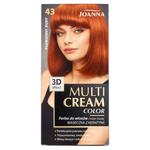 Joanna Multi Cream Color farba do włosów 43 Płomienny Rudy (P1) w sklepie internetowym Estetic Dent