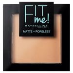 Maybelline Fit Me Matte Poreless Pressed Powder puder matujący do twarzy w kompakcie 220 Natural Beige 9g (P1) w sklepie internetowym Estetic Dent