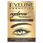 Eveline Cosmetics Eyebrow Pomade pomada do brwi Soft Brown (P1) w sklepie internetowym Estetic Dent