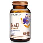 Doctor Life K2 D3 organiczny olej kokosowy 130ug K2 mk-7 2000iu D3 suplement diety 60 kapsułek (P1) w sklepie internetowym Estetic Dent
