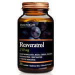 Doctor Life Resveratrol resweratrol z ekstratem z pestek winogron 250mg suplement diety 30 kapsułek (P1) w sklepie internetowym Estetic Dent