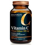 Doctor Life Timed-Release Vitamin C witamina C 500mg z dziką różą suplement diety 200 tabletek (P1) w sklepie internetowym Estetic Dent