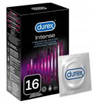 Durex Durex prezerwatywy Intense 16 szt z wypustkami prążkami żel stymulujący (P1) w sklepie internetowym Estetic Dent