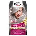 Palette Deluxe Oil-Care Color farba do włosów trwale koloryzująca z mikroolejkami U71 Mroźne Srebro (P1) w sklepie internetowym Estetic Dent
