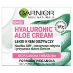 Garnier Hyaluronic Aloe Cream lekki krem odżywczy do skóry suchej i wrażliwej 50ml (P1) w sklepie internetowym Estetic Dent