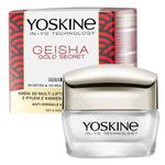 Yoskine Geisha Gold Secret krem 3D multi-lifting na zmarszczki z pyłem z Kamienia Księżycowego na dzień i na noc 50ml (P1) w sklepie internetowym Estetic Dent