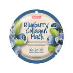 Purederm Blueberry Collagen Mask maseczka kolagenowa w płacie Borówka 18g (P1) w sklepie internetowym Estetic Dent
